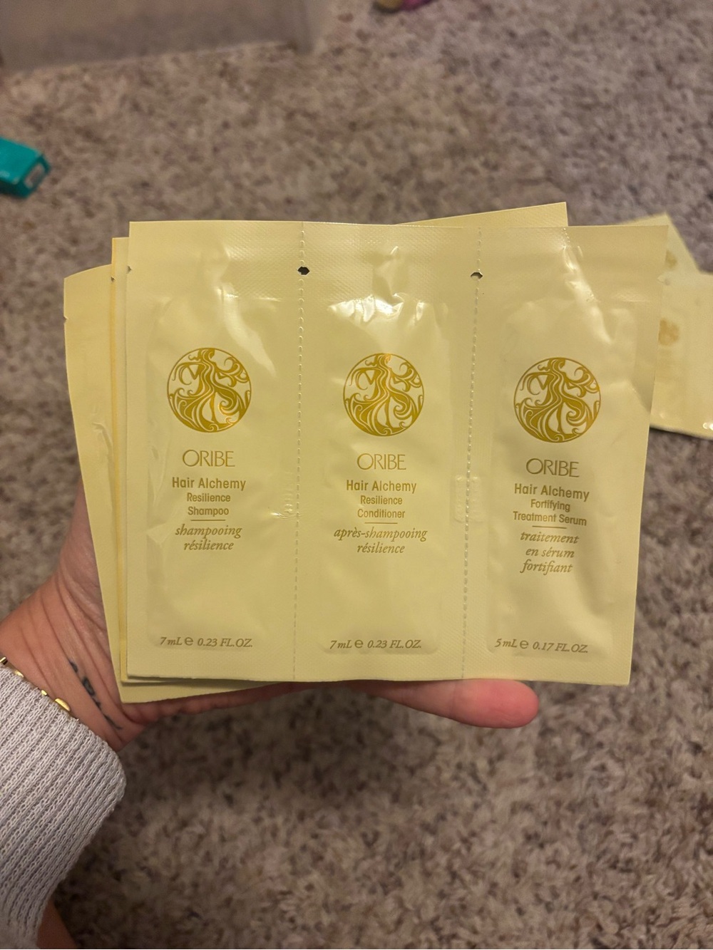 Oribe Hair Alchemy Resilience Set Samples
